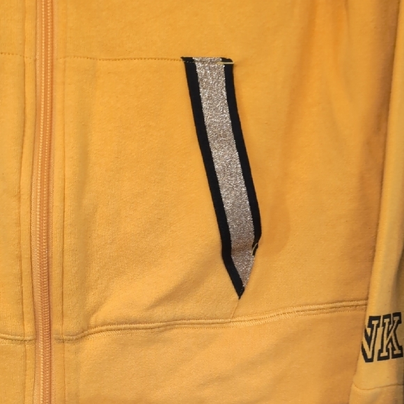 PINK Victoria's Secret Mustard Yellow Hoodie - Picture 5 of 14